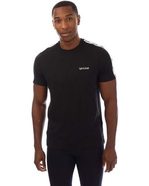 Lyle & Scott And Tape T-Shirt - Black