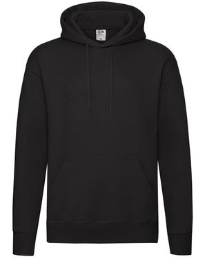 Fruit Of The Loom Premium Hoodie - Black
