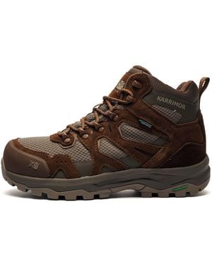 Karrimor Premium Bodmin Mid 6 Waterproof Hiking Boots - Brown