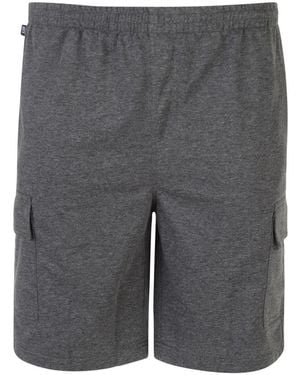 KAM Jeanswear Kam Cargo Combat Big & Tall Shorts - Grey