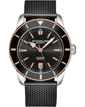 Stuhrling Marinier 4079 Aquadiver 42Mm - Black