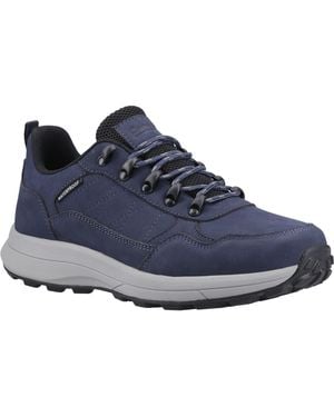 Cotswold Elmfield Nubuck Trainers - Blue