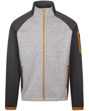 Trespass At300 Foxearth Full Zip Fleece Jacket Marl) - Grey