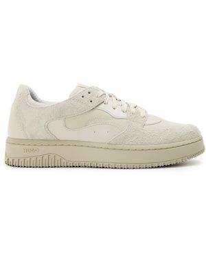 HUGO Tenn Hsdme 10263462 01 Low Top Trainers - White