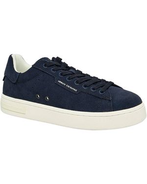 ARMANI EXCHANGE Trainer Deep Cotton - Blue