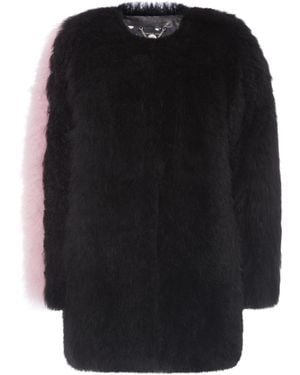 Charlotte Simone "Big Softie" Coat - Black