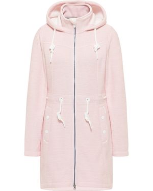 Icebound Yuka Serie Gebreide Fleece Jas Oud Roze Melange