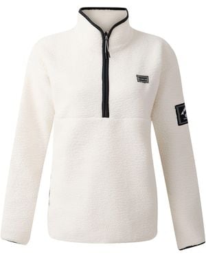 Dare 2b Ladies Slide Out Fleece Top (Egret) - White