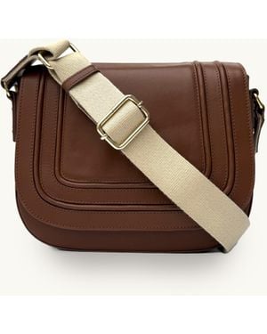 Apatchy London The Mimi Maxi Leather Bag - Brown
