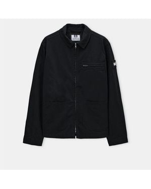 Weekend Offender Caleb Service Overshirt - Black