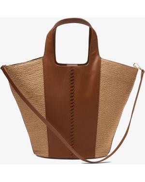Clarks Summery Large Tan Leather Bags - Brown