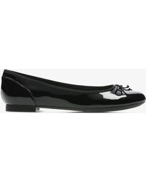 Clarks Couture Bloom Pat Shoes - Black
