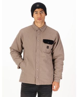 Luke 1977 Bala 1000 Button Shacket - Natural