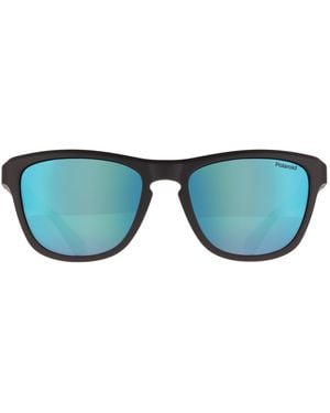 Polaroid Square Matte Mirror Polarized Pld 2168/S - Blue