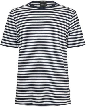 BOSS 36 10260025 01 T-Shirt - Blue