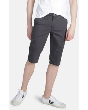 Monkee Genes Organic Cotton Slim Fit Chino Shorts - Blue