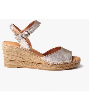 Toni Pons Sia-P Espadrille Sandals Platinum - Metallic