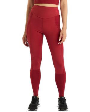 Umbro Ladies Pro 7/8 Training Leggings (Sundried Tomato) - Red