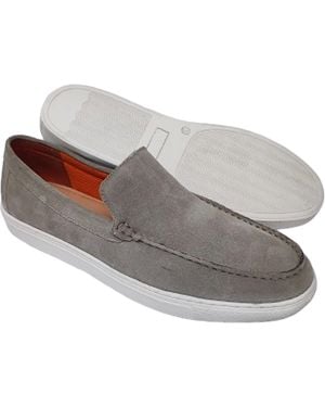 LB Comfort Harold Leather Shoes - Grey