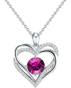 Rafaela Donata Sterling Necklace - Pink