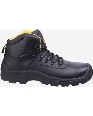 Amblers Safety Fs220 Waterproof Leather Boot - Black