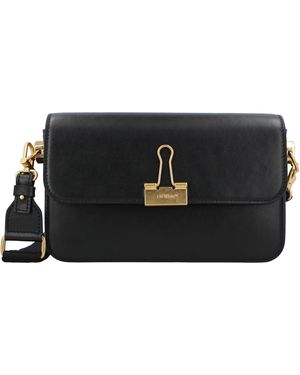 Off-White c/o Virgil Abloh Off Plain Binder M Shoulder Bag - Black