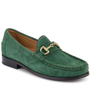 Jones Bootmaker Roan Leather Slip-On Shoes - Green