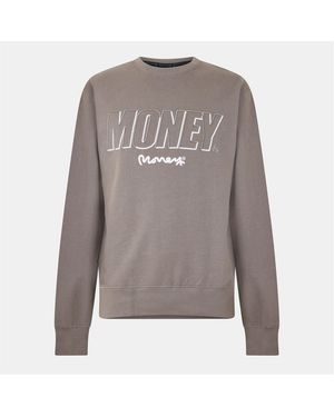 Money Block Out Crew - Grey