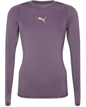 PUMA Exo Adapt Goalkeeper Long Sleeved T Shirt - Purple