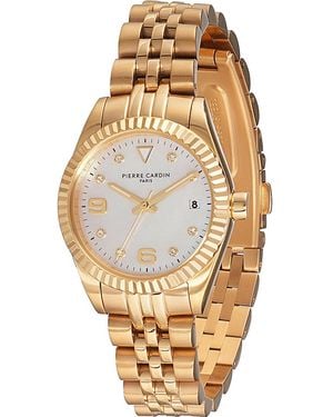 Pierre Cardin Cf-1012-Mg Ladies Watch - Metallic