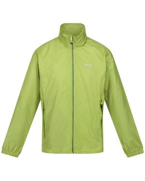 Regatta Packable Hooded Rain Jacket - Green