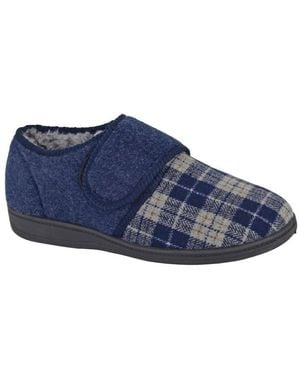 Sleeper Denzil Slippers - Blue