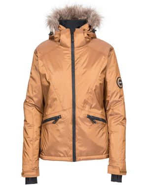 Trespass Ladies Meredith Dlx Ski Jacket - Brown