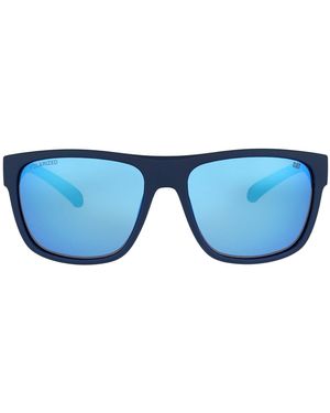 Caterpillar Square Matte Mirror Polarized Cts-8032 - Blue
