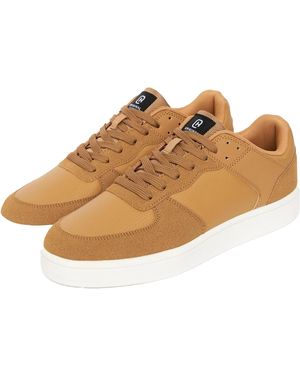 Crosshatch Avelino V2 Suede Trainers - Natural