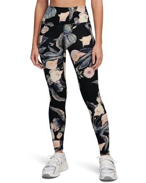 Under Armour Meridian Floral Patterned Leggings - Black