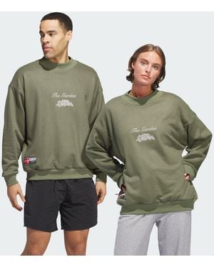 adidas Originals Fc Bayern Garden Crew Sweatshirt (Gender Neutral) - Green