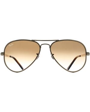 Ray-Ban Aviator Arista Gradient Rb3925 Max Metal - Brown