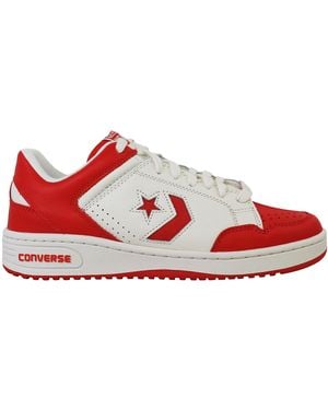 Converse Weapon Ox Vintage Trainers - Red
