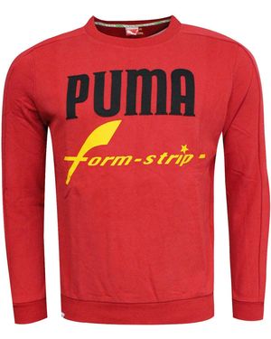 PUMA Formstrip Jumper Textile - Red