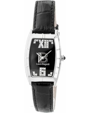 Laura Biagiotti Ladies Watch Quartz Stainless Steel - Black