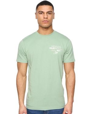 Henleys Hentitled T-Shirt - Green