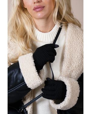 SVNX Basic Touch Screen Knitted Gloves - Black