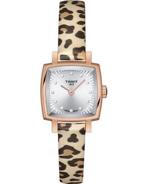 Tissot Lovely Watch T0581093703600 Leather - Metallic
