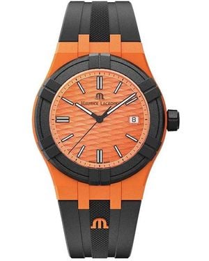 Maurice Lacroix Ai2008-50050-300-0 Aikon Watch - Orange