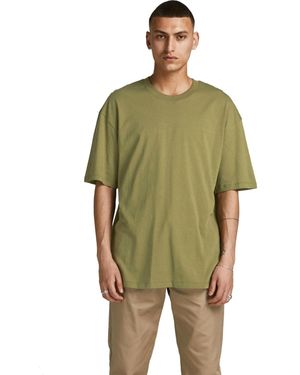 Jack & Jones Plain T-Shirts From - Green