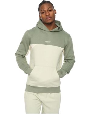 Crosshatch Castlebay Hoodie (Light) - Green