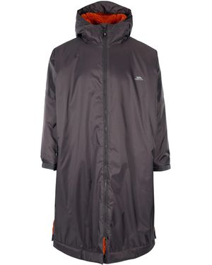 Trespass Adult Tp50 Raincoat (Dark) - Grey