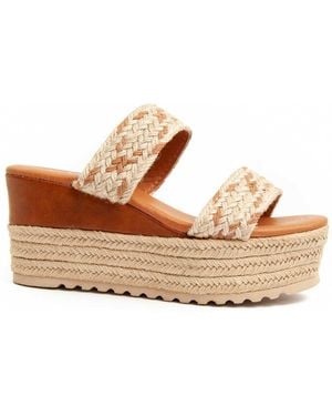 Montevita Wedge Sandal Junne - Metallic