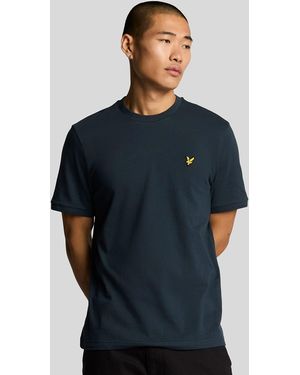 Lyle & Scott And Ottoman Tipped T-Shirt - Blue